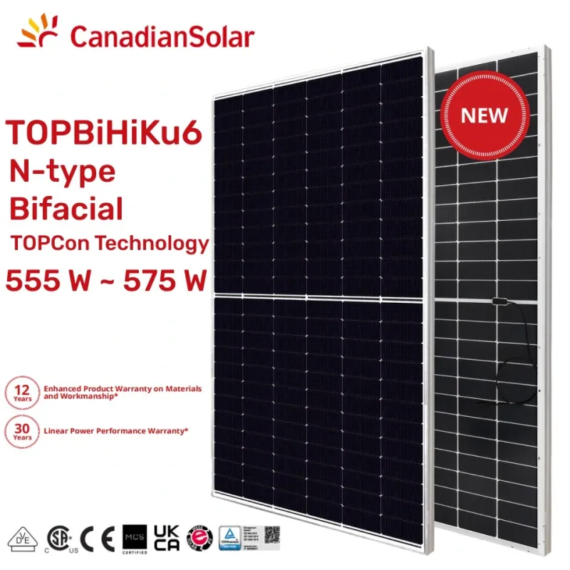 Canadian Solar N-Type 575 Bifacial
