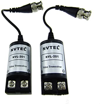 2pcs - Video Balun cat5 Cable Passive Video Transceiver