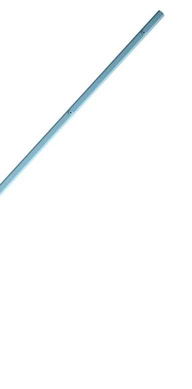 Secure Fence Accessories LX-8CG Straight Aluminum 1250mm lanstar